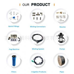 Kit d'irrigation goutte-à-goutte basse tension EtK pour système de micro-aspersion de jardin, pour le refroidissement des patios extérieurs - Product Image 5