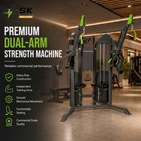 Máquina de entrenamiento funcional SK, venta al por mayor directa de fábrica, OEM ODM, máquina de cable con pila de pesas de 160 kg para proyectos de gimnasios comerciales