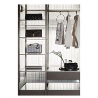 Armoire-penderie convertible Prima Modern Wood, extensible, assemblée, durable, écologique, gain de place, meubles pour la maison