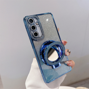 Coques de téléphone portable pour femmes avec support anneau brillant et miroir, pour Samsung A17 5G A15 A25 A35 A55 A14 A34 A54 A13 A23 - Product Image 6