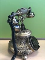 Téléphone rotatif en résine spécial ancienne république de chine téléphone de numérotation vintage antique téléphone fixe chinois antique à la maison