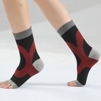 Chaussettes de compression pour le soutien de la cheville pour les sports de plein air, soutien pour la course à pied, protection des articulations entortues, chaussettes à haute pression