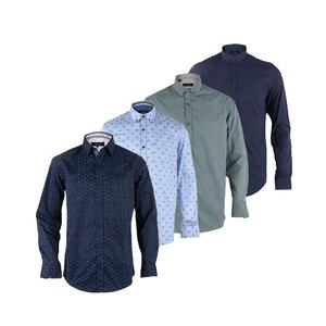 Camicie ufficiali maschili di moda <span class=keywords><strong>indiana</strong></span> in cotone 100% stampate da Designer su misura - Product Image 1