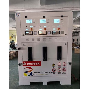 Stazione di Rifornimento Mobile Verticale da 2000L con 2 Tubi, Distributore Portatile di <span class=keywords><strong>Carburante</strong></span> e Diesel - Product Image 4