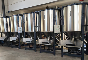 Mezcladora Vertical <span class=keywords><strong>de</strong></span> Polvo DZJX con Secador <span class=keywords><strong>de</strong></span> Aire, Sistema <span class=keywords><strong>de</strong></span> Secado y Mezcla <span class=keywords><strong>de</strong></span> PP, Máquina <span class=keywords><strong>de</strong></span> Secado y Mezcla <span class=keywords><strong>de</strong></span> Gránulos <span class=keywords><strong>de</strong></span> Plástico 300L 500 kg - Product Image 2