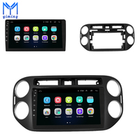 Autoradio Android pour VW Tiguan, autoradio, lecteur DVD, dispositif de suivi GPS, navigation GPS électronique automobile