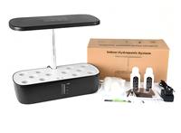 Système hydroponique à 12 trous, kit de jardinage intérieur automatique LCD, culture de légumes sans terre, lumière LED, rendement élevé