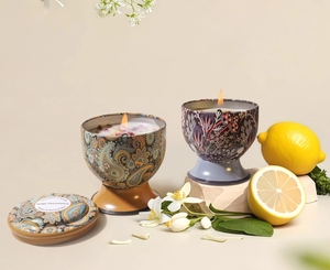 Quà Tặng Thiết Lập Hương Thơm Hương Liệu Nến Jar Khô Hoa Đậu Nành Sáp Hương Thơm Nến Sáp Đậu Nành Nến Tin Hộp Bìa - Product Image 6