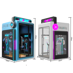 Cabina de Karaoke Insonorizada que Funciona con Monedas |   Máquina de Karaoke Móvil con Acompañamiento de IA - Product Image 2