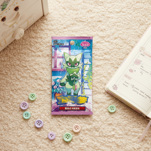Si Poke Mon Gem Pack Vol.5 Floragato Authentique Original Trading Card Gem Pack V1-5 Pokemoned Case Gem Pack Sealed Case - Product Image 1