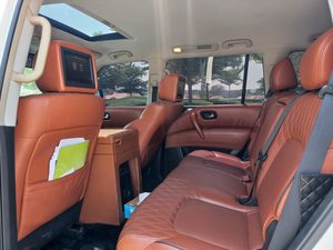 2020 nissaan tuần tra V6 4.0L AWD Sử dụng xăng SUV với toàn cảnh cửa sổ trời ghế da R20 Lốp Kích thước hợp kim nhôm mái giá - Product Image 5