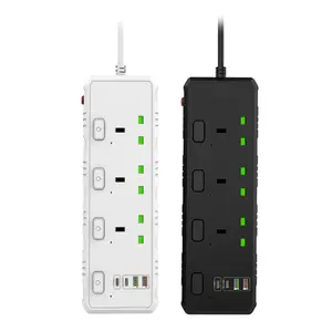 New Product Electrical Extension Multi Socket Outdoor Power Strip With Usb Ports