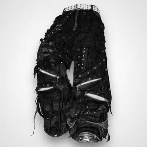 <span class=keywords><strong>Jeans</strong></span> da <span class=keywords><strong>Uomo</strong></span> DOMEI di Qualità Personalizzata, Nuovo Design Streetwear, Taglie Forti, Stile Dritto, Tessuto Denim Lavato - Product Image 2