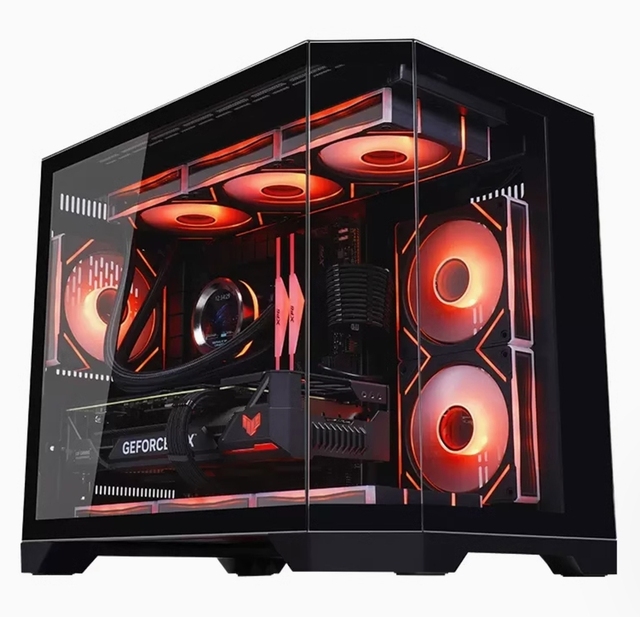 AntarcChill White Stock New Style Gaming Mid Tower MicroATX Steel Case Rgb Fans 1000w Power Supply Hot Sale
