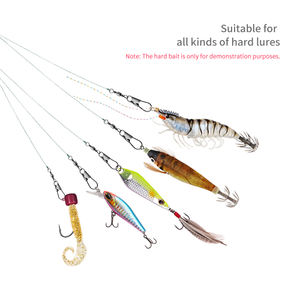 Accessoires de pêche : Clips de connexion pour leurres, Outils de connexion pour leurres de calamar, Émerillons à clip - Product Image 6