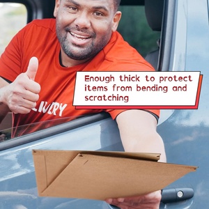 Tông C6 phong bì C5 kinh doanh tự con dấu bưu phẩm vận chuyển túi giấy A4 Kích thước bao bì Book Board nâu trắng/Kraft phong bì - Product Image 5