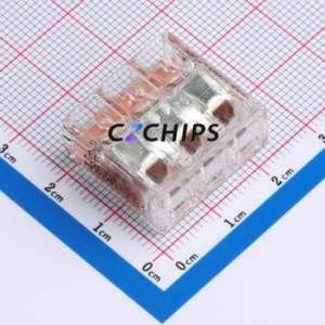 221-613/VE00-1000 Wiring Quick Connect Terminal Connector - Product Image 2