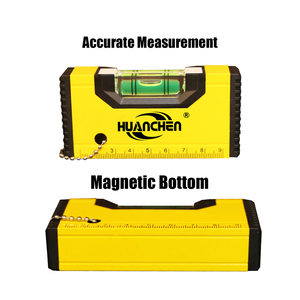 Xách tay mini Độ nhạy Độ chính xác Túi Mức độ tinh thần vuông Keychain hình ống nam châm bong bóng Mức độ tinh thần - Product Image 2