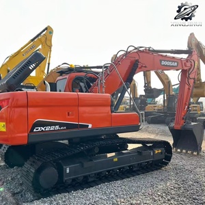 Excavadora de cadenas DOOSAN 225 usada, de segunda mano, marca original de Corea del Sur, excavadora de cadenas de tamaño mediano de 22.5 toneladas, excavadora usada. - Product Image 2