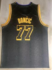 2025 baru jahitan murah <span class=keywords><strong>Jersey</strong></span> basket Los Angeles #77 Luka Doncic <span class=keywords><strong>Jersey</strong></span> - Product Image 2