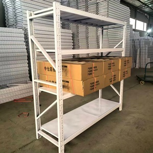 Middle Duty Storage Supermarket <b>Shelves</b> Warehouse <b>Shelves</b> Display Strong Steel <b>Adjustable</b> Shelf Mental Rack Storage Shelving - Product Image 1