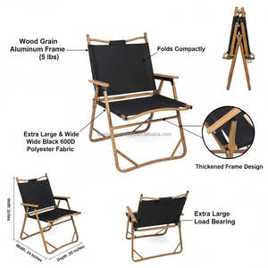 Chaise pliante moderne pour le plein air, idéale pour le <span class=keywords><strong>camping</strong></span>, plus légère et pratique, chaise de plage facile à transporter - Product Image 2