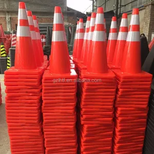 Chất lượng cao an toàn 700 mét đường cao tốc tín hiệu linh hoạt PVC Road giao thông cones phản quang an toàn giao thông Cone cho bán