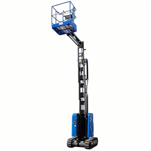 CE Certified Telescopic <strong>Boom</strong> <strong>Lift</strong> 200kg Capacity 12.65M Lifting Height Stainless Steel Construction Site Maintenance Work - Product Image 5