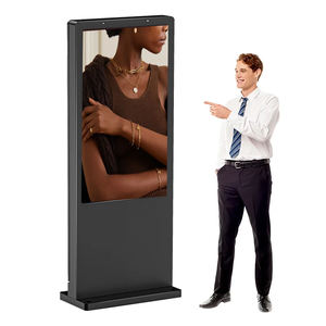 32/43/49/55/65-дюймовый уличный ЖК-дисплей, сенсорный экран, цифровой медиаплеер, Android 4K, интерактивный киоск для станций - Product Image 3