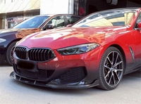 Pour BMW série 8 G14 G15 fibre de carbone TD style pare-chocs avant bord carrosserie kit diffuseur arrière aileron arrière jupe latérale couteau à air