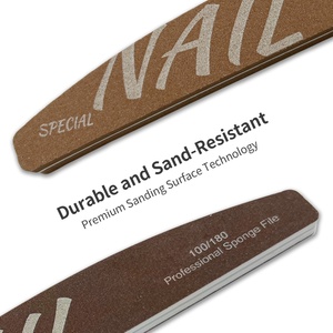 Tùy chỉnh đôi bên Emery bảng móng tay tập tin móng tay đệm tập tin - Product Image 5