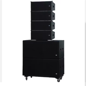 DBK Diffusori Professionali Line Array Doppi da 10 Pollici con Subwoofer da 18 Pollici, Sistema Passivo Full-Range per Palcoscenici e Matrimoni - Product Image 6