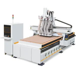 KINGISO Woodworking Cnc Router 4 Axis Cnc Wood Carving Engraving Cutting Router Machine For Wood Art Craft