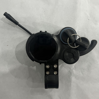 Liviae Scooter électrique doigt Throttle Escooter pièces compteur de vitesse affichage de la vitesse avec serrure à clé pour Scooter 52V 60V 72V