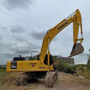 Komatsu เครื่องขุด PC360มือสองจากญี่ปุ่นมีประสิทธิภาพดีนำเข้าส่วนประกอบหลักปั๊มกระปุกเกียร์เครื่องยนต์ - Product Image 1