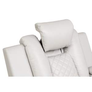 Sillón Reclinable DB Power de Cuero Sintético, Diseño Moderno de Una Plaza con Luz LED para Sala de Estar - Product Image 4