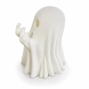 Adorno de mesa para decoración de Halloween transfronteriza, fantasma peculiar con dedo medio, pantalla de lámpara y soporte para bolígrafos, impreso en 3D de PLA - Product Image 4