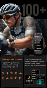 KT89 3ATM Waterproof Smartwatch Smart Bracelet Multi Sport Models Smart <b>Watch</b> With Flashlight Blood Oxygen Monitor - Product Image 6