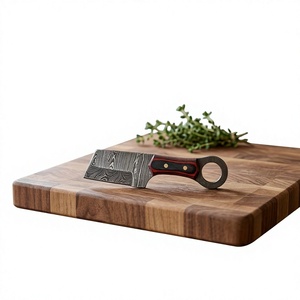 Cuchillo de Supervivencia y Caza de Hoja Fija Mini, Hecho a Mano, de Alta Calidad, con Acero de Damasco Industrial, Punta Caída, Mango de Resina OEM - Product Image 3