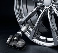 Capteur TPMS universel 315 MHz + 433 MHz, capteur de surveillance de la pression des pneus 2-en-1 programmable compatible avec l'outil TPMS Q04 Q03