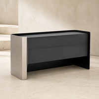 Meuble d'appoint moderne en plastique, console de rangement pour salon, entrée, chambre à coucher, meubles de maison