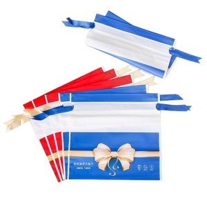 Cleansing Towel Packaging Bag Plastic EVA Drawstring Individual Face Towel Bag With Logo Customizable For Wholesale - Product Image 3