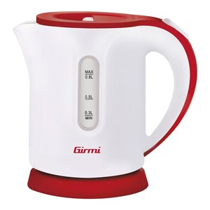 Hervidor eléctrico 1100W (800ml) BL10 Blanco y Rojo BL1000 - Product Image 1