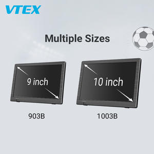 Téléviseur LCD TFT compact de 9 pouces 10 pouces ATSC DVB-T2 Petit téléviseur LCD avec télécommande Téléviseur numérique portable - Product Image 6