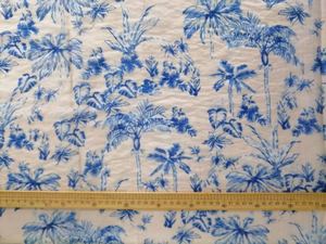 Tela Tejida 85% Algodón, 15% Nailon, 50GSM, Diseño Floral Monocromático Ultra Detallado, Vestidos de Verano de Lujo - Product Image 4