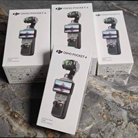 Caméra vidéo portable Osmo Pocket 4 avec capteur CMOS 1 pouce, vidéo 4K 240 ips, D-Log 10 bits, stockage 107 Go et stabilisateur 3 axes