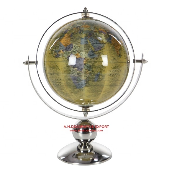 World Globe Rotating Earth Globe & Moderne Weltkarte Bestseller Classic Design Table Dekorative Desktop-Weltkarte Globe