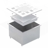Boîte de diffusion d'air HEPA pour système de ventilation de salle blanche ISO Classe 6-8