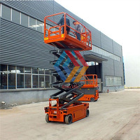 Plateformes élévatrices à ciseaux autopropulsées série GTJZ, capacité de 450 kg, pour terrains accidentés, modèles GTJZ08, GTJZ10, GTJZ12