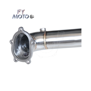 تصميم جديد العادم Downpipe لأودي S6 RS6 4G C7 RS7 <span class=keywords><strong>3</strong></span> بوصة - Product Image 4